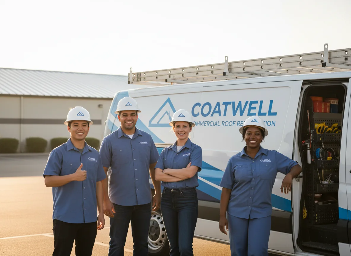 Commercial roof coating company in Manville, WY